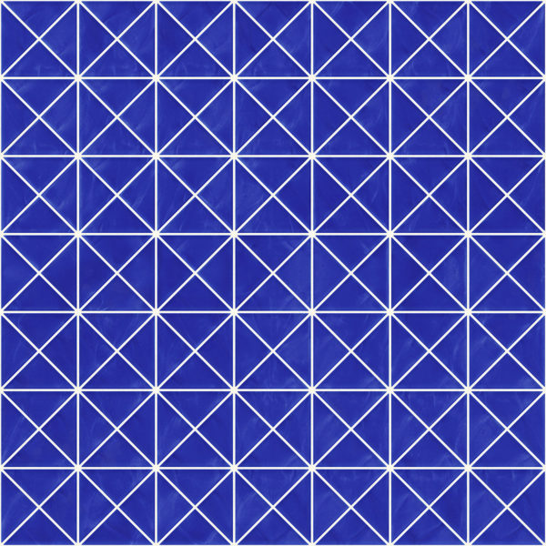 Pastilhas Rivesti Triangular Azul Manacá 33 x 33 cm