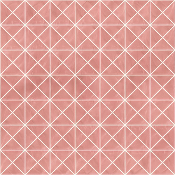 Pastilhas Rivesti Triangular Rosa Embaúba 33 x 33 cm